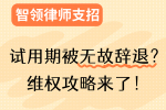 试用期被无故辞退？律师教你如何维权！