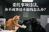 托关系办“违法的事”，钱花了事没成还不退