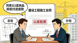 建设工程施工前签订合同约定“以房抵债”是否有效？