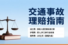 通渭李少江律师：交通事故误工费、护理费、营养费怎么算