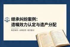 遗嘱效力认定与遗产分配