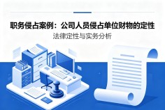公司人员侵占单位财物的定性