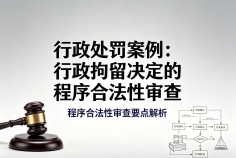 行政拘留决定的程序合法性审查