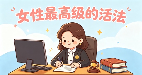 女性最高级的活法：法律护底气，独立自从容