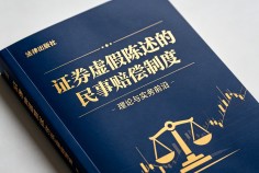 证券虚假陈述的民事赔偿制度