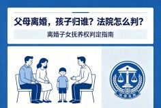 父母离婚，孩子归谁？法院怎么判？