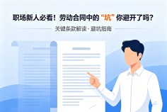职场新人必看！劳动合同中的"坑"你避开了吗？