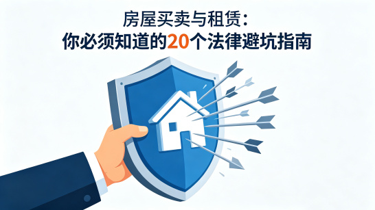 房屋买卖与租赁：你必须知道的20个法律避坑指南（中篇）