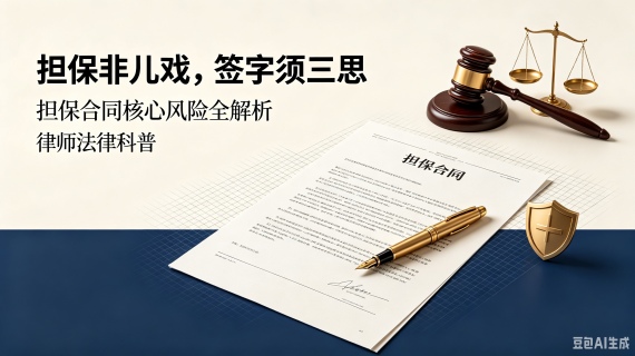 担保非儿戏，签字须三思——担保合同核心风险全解析