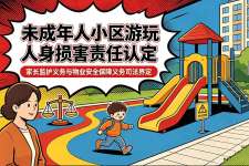 【普法】未成年人小区游玩人身损害责任认定