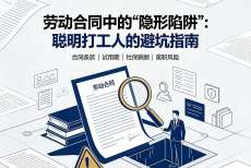 劳动合同中的"隐形陷阱"：聪明打工人的避坑指南