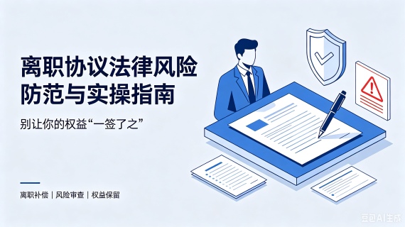 离职协议法律风险防范与实操指南：别让你的权益“一签了之”