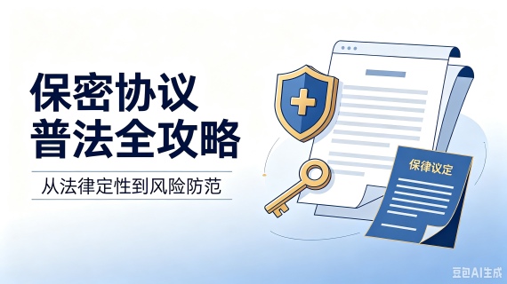 保密协议普法全攻略：从法律定性到风险防范