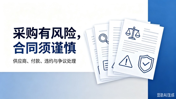 采购有风险,合同须谨慎