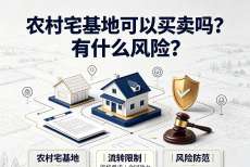 农村宅基地可以买卖吗？有什么风险？