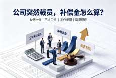 公司突然裁员，补偿金怎么算？