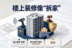 楼上装修像“拆家”？别只会忍气吞声，法律教你依法“静音”