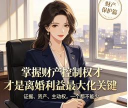 扬州婚姻家事律师陈华：掌握财产控制权才是离婚利益最大化关键