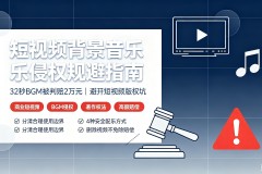 短视频背景音乐侵权规避指南